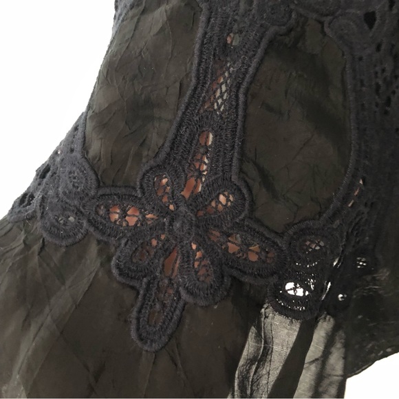 Johnny Was Lace Top - Picture 4 of 7